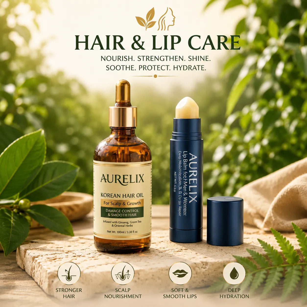 Hair & Lip Care