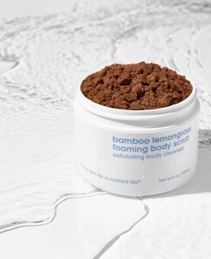 Bamboo Lemongrass Foaming Body Scrub